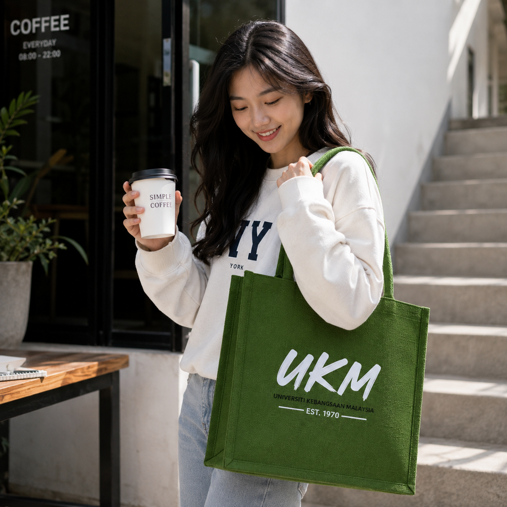 UKM Jute Tote Bag