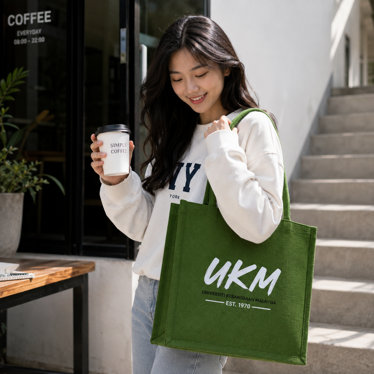 UKM Jute Tote Bag