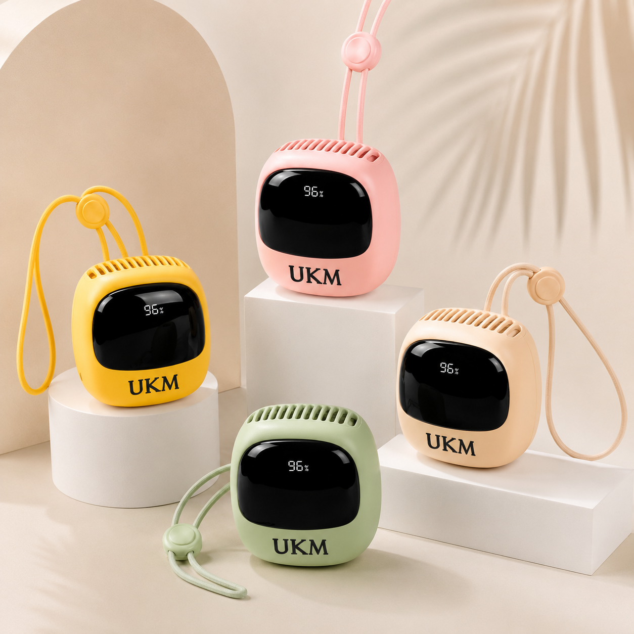 Portable Rechargeable Hanging Neck Fan