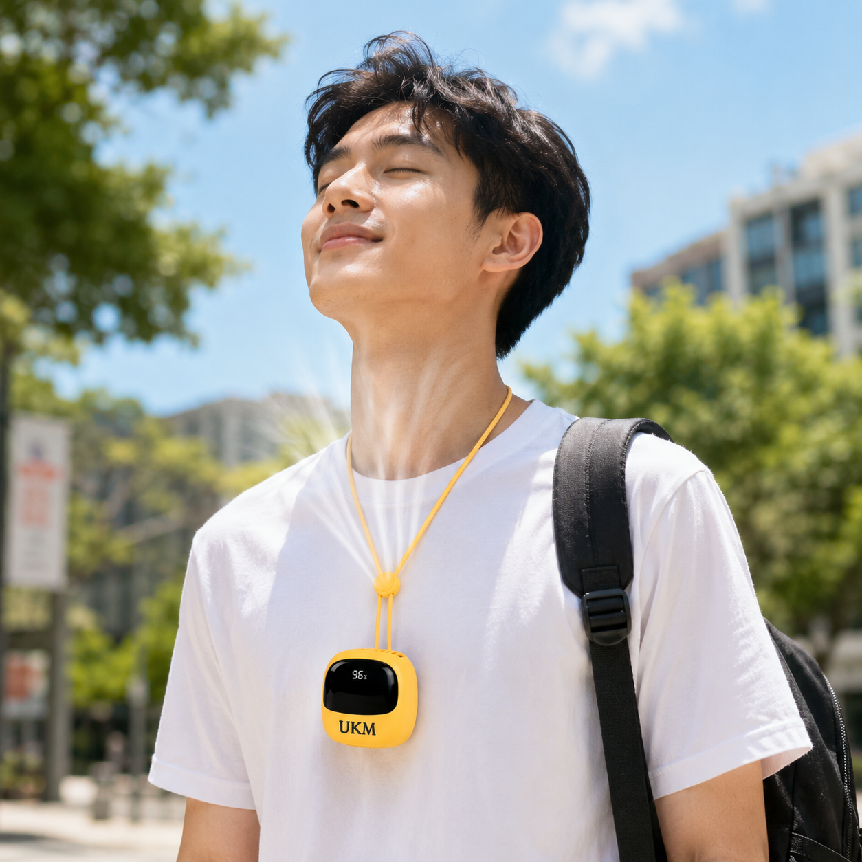 Portable Rechargeable Hanging Neck Fan