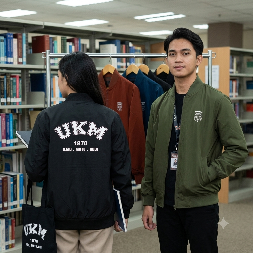 Full-Zip Bomber Jacket