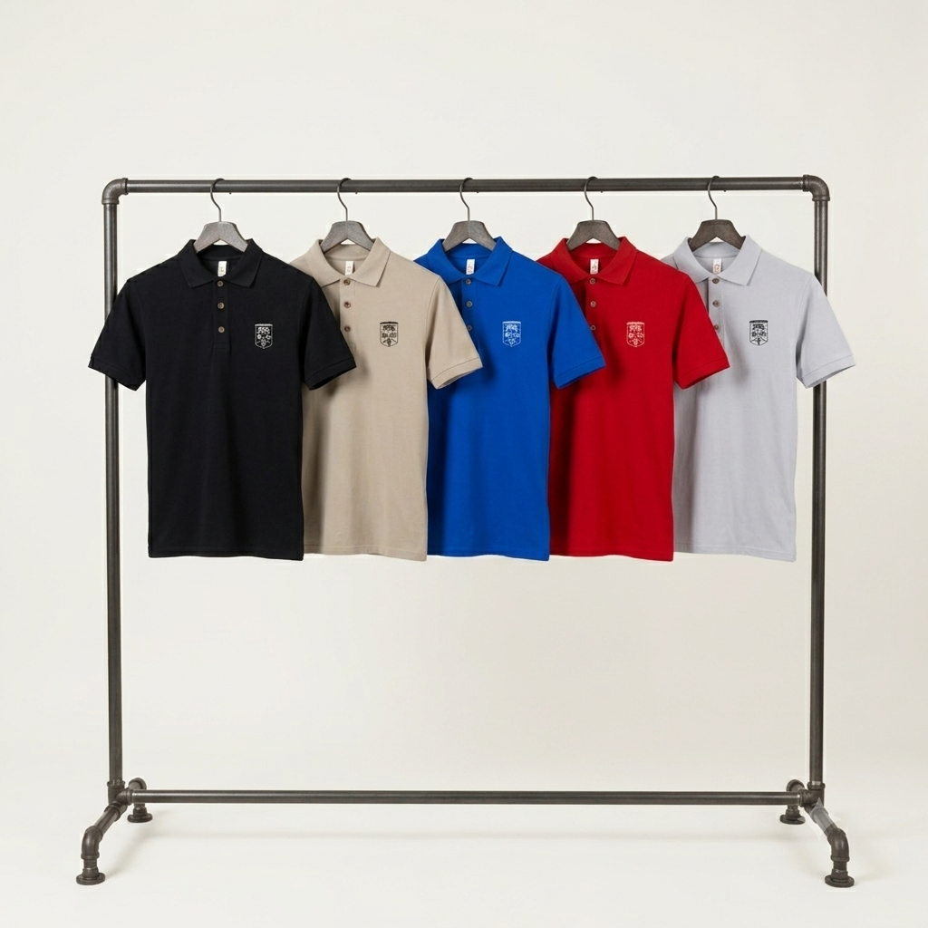 Honeycomb Short Sleeve CVC Polo Shirt