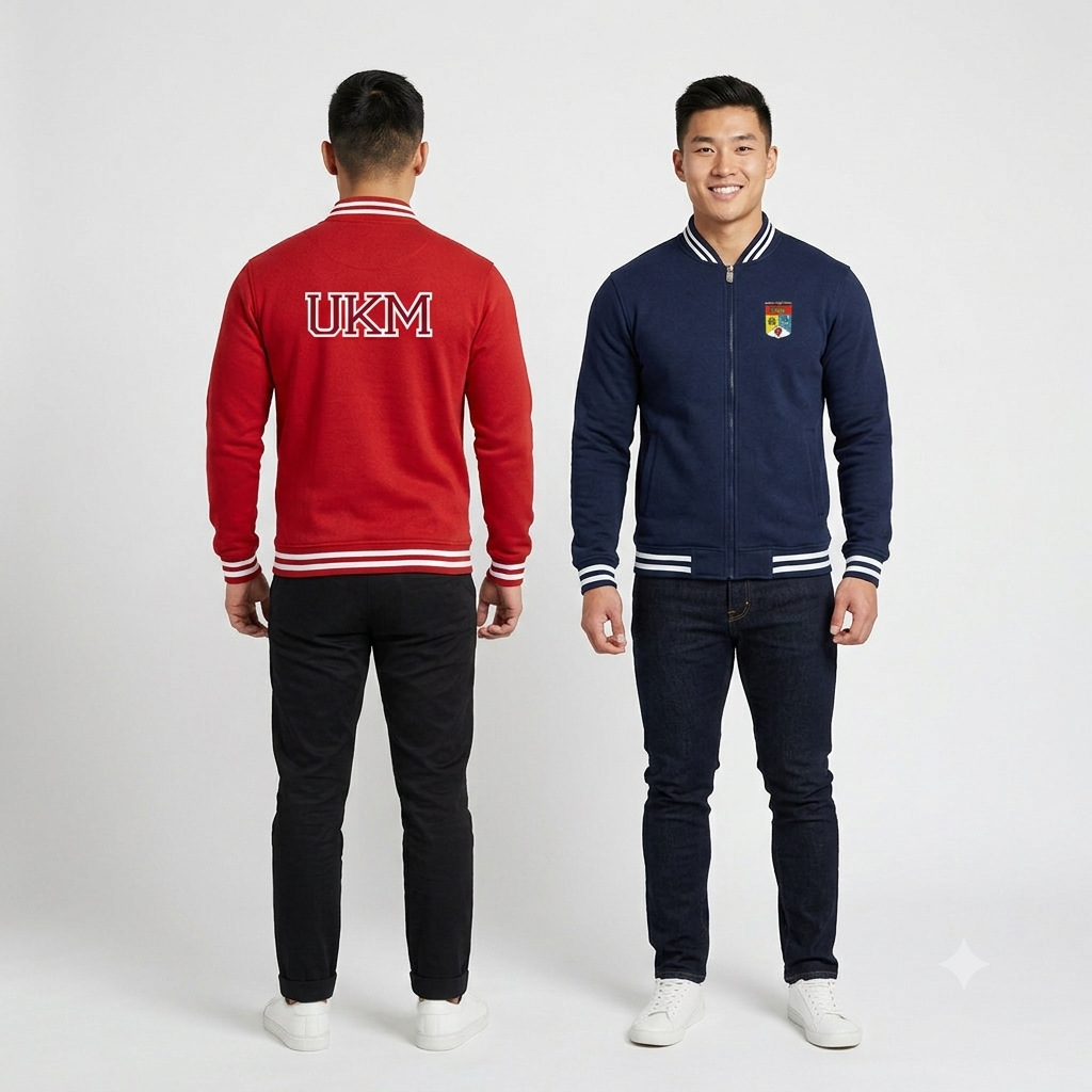 Full-Zip Varsity Jacket