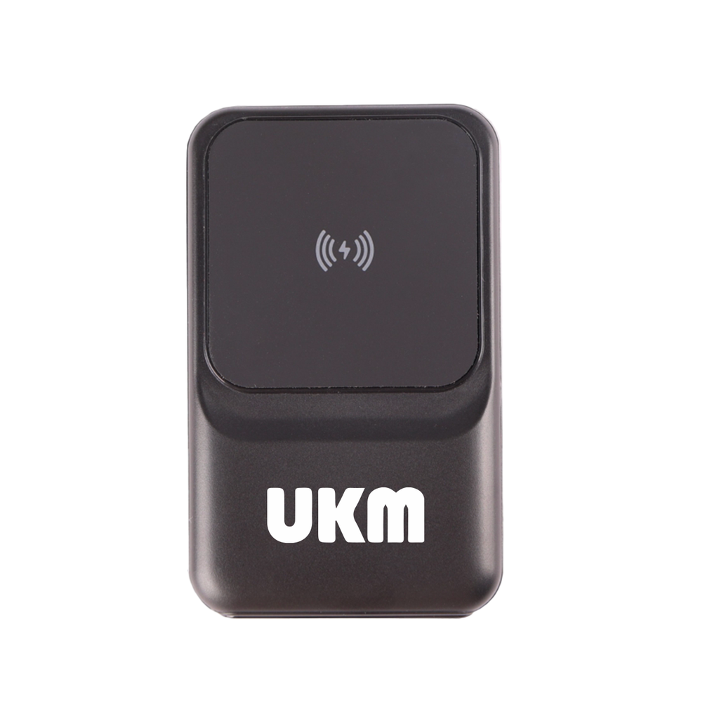 Fast Charging Wireless Power Bank With Built-In 3 Cables