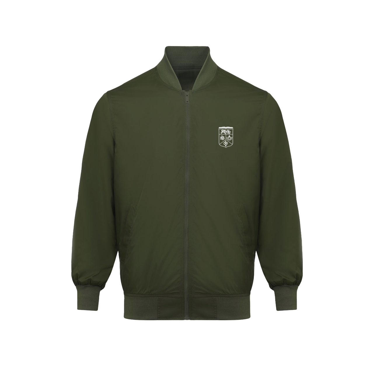 Full-Zip Bomber Jacket