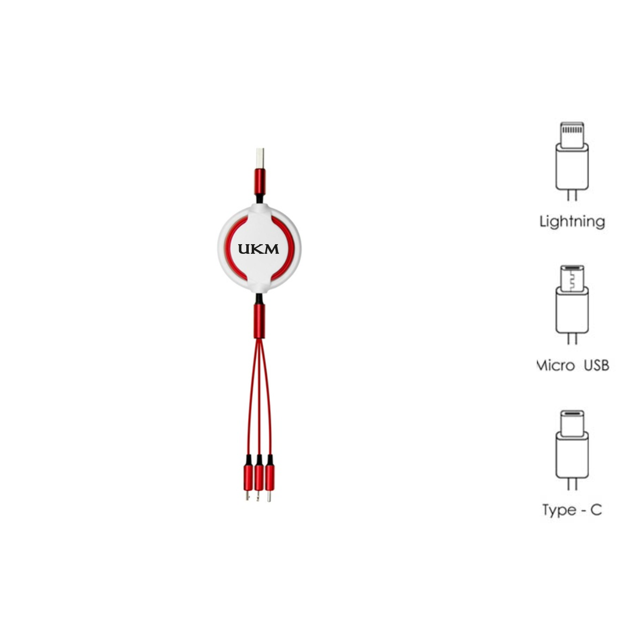 HURRICANE - Charging Cable (3in1)